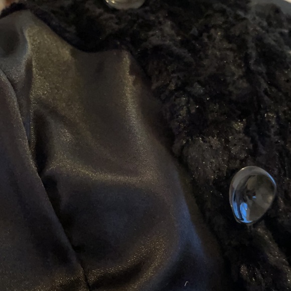 Faux fur black jacket made by The Sister Co. - Picture 4 of 7